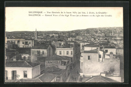 AK Salonique, Vue Générale De La Haute Ville  - Griechenland