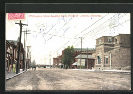 AK Montreal, Wellington Street-looking East, Point St. Charles  - Montreal