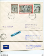 SMOM - Storia Postale - Lotto Di Tre Buste Viaggiate - Malta (Orden Von)