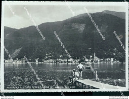 Bu293 Cartolina Panorama Di Porto Ceresio Dal Lido Provincia Di Varese Lombardia - Varese