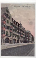 39047211 - Innsbruck Mit Hotel Grauer Baer Gelaufen Von 1908. Leichte Abschuerfungen, Leichter Bug Oben Rechts, Leicht  - Sonstige & Ohne Zuordnung