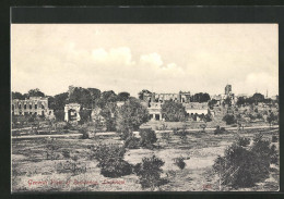 AK Lucknow, General View Of Residency  - India