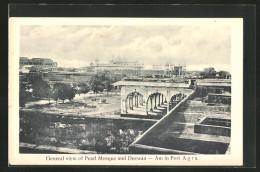 AK Agra, General View Of Pearl Mosque And Deewan  - Inde