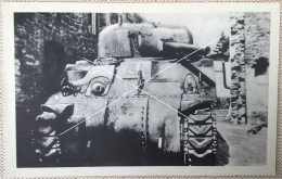 FLAMIERGE WW2 Un Char Sherman En Position CP édit Séminaire à Bastogne - Bertogne