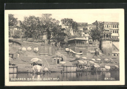 AK Benares, Bathing Ghat  - Indien