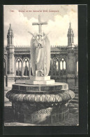 AK Cawnpore, Statue At The Memorial Well  - Indien