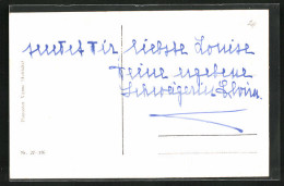 Künstler-AK Ostergruss, Mit Autograph Von Prinzessin Elvira Von Bayern  - Other & Unclassified