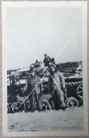 MANDE-st-ETIENNE WW2 Les Américains Se Préparent à Détruire Un Char Allemand CP édit Séminaire à Bastogne - Bertogne