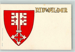 13213611 - Wappen Kanton Nidwalden - Verlag Bareiss - Andere & Zonder Classificatie