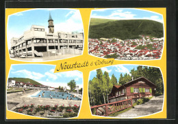 AK Neustadt /Coburg, Gasthaus Arnold-Hütte, Schwimmbad, Muppberg Mit Aussichtsturm  - Coburg