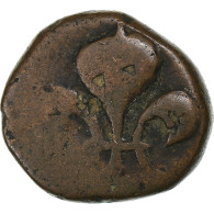 Inde Française , Louis XV, Doudou, N.d. (1715-1774), Pondichéry, Bronze, TB - Other & Unclassified