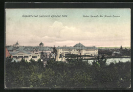 AK Bukarest, Expositiunea Generala Romana 1906, Vedere Generala Din Arenele Romane  - Exposiciones