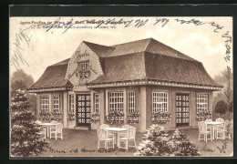 Künstler-AK Leipzig, Internationale Baufach-Ausstellung 1913, Igeha-Pavillon Der Firma Joh. Gottl. Hauswaldt  - Ausstellungen