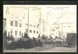 AK Düsseldorf, Gewerbe - Und Industrieausstellung 1902, Messegelände  - Expositions