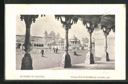 AK London, Franco-British Exhibition 1908, In Court Of Honour  - Tentoonstellingen