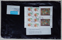 République Tchèque - Timbres Thématiques Enveloppe Distribuée Avec Fleurs (2008) - Other & Unclassified