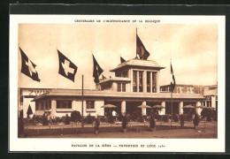 AK Liége, Exposition Internationale 1930, Pavillon De La Bière  - Tentoonstellingen