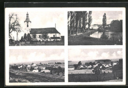 AK Gross Kraschtitz, Kostel, Svojsice, Kletice  - Tchéquie