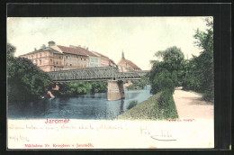 AK Josefstadt / Josefov / Jaromer, Partie U Mostu  - Tchéquie