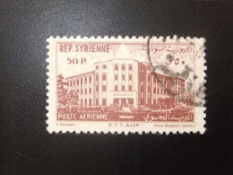 46 SYRIE - SIRIA 1953 / OFICINA De CORREOS De ALEPO / YVERT PA 46 FU - Syrien