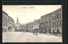 AK Josefstadt / Josefov / Jaromer, Hotel Am Marktplatz  - Tchéquie