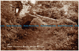 R111306 Packhorse Bridge. Horner. Exmoor. Sweetman. No 52868. RP - Welt