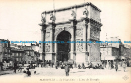 R111316 Marseille. La Place D Aix. L Arc De Triomphe - Welt