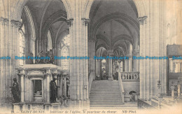 R112376 Saint Denis. Interieur De L Eglise Le Pourtour Du Choeur. ND No 20. B. H - Monde
