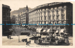 R112381 Napoli. Piazza Della Borsa. Fotocelere. RP. B. Hopkins - Monde