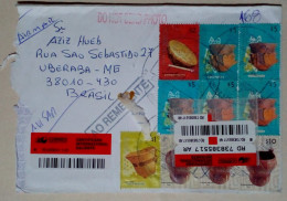Argentine - Enveloppe Circulée Avec Des Timbres Sur Des Thèmes De Peuples Autochtones (2013) - Gebruikt