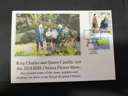 22-5-2024 (5 Z 47)  King Charles III & Queen Camilla Visit To RHS Chelsea Flower Show 2024 - Königshäuser, Adel