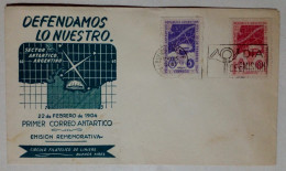 Argentine - Enveloppe Premier Jour D'émission Sur Le Thème Du Secteur Antarctique (1947) - Ungebraucht