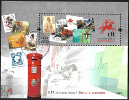 Portugal – 2014 CTT Used Souvenir Sheet - Used Stamps