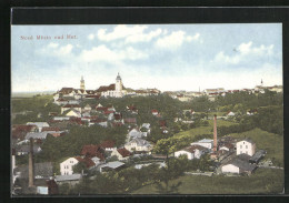 AK Nové Mesto N. Met., Blick über Die Stadt  - Tsjechië