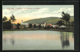 AK Giesshübel Bei Neustadt A. Mettau, Blick über Den See Zur Stadt  - Tsjechië