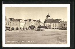 AK Nové Mesto N. Metují, Grosser Marktplatz  - Tschechische Republik