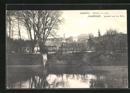 AK Josefstadt / Josefov / Jaromer, Ansicht Von Der Elbe  - Tchéquie