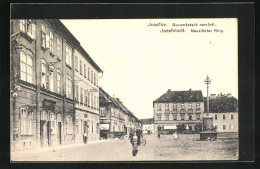 AK Josefstadt / Josefov / Jaromer, Neustädter Ring  - Tchéquie
