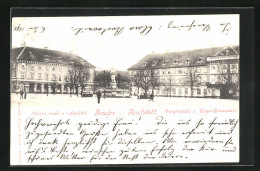 AK Josefstadt / Josefov / Jaromer, Hauptwache U. Corps-Commande  - Tchéquie