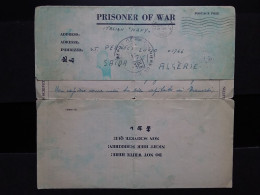 REGNO - Lettera Inviata In Algeria Da Prigioniero Italiano In US.A. + Spese Postali - Posta Militare (PM)