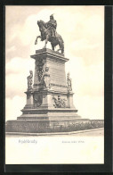 AK Bad Podiebrad / Podebrady, Pomnik Krale Jiriho  - Tschechische Republik
