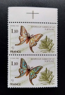 Superbe Variété N°2094a Maury De 1980 NEUF**Luxe Bleu Absent Atten à Normal BdF - Nuovi