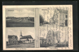 AK Halsenbach, Bürgermeisteramt, Kirche U. Pfarrhaus, Marktplatz  - Other & Unclassified