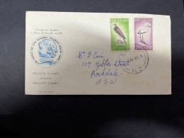 22-5-2024 (5 Z 49) New Zealand Older FDC - (posted To Australia) 1961 - Health Cover With Birds Stamps - FDC