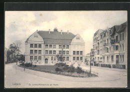 AK Lübeck, St. Lorenz-Mittelschule Am Markt  - Luebeck