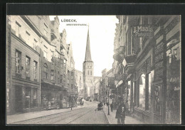 AK Lübeck, Breitestrasse Mit Geschäften  - Lübeck