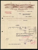 Rechnung Neustadt-Orla 1936, Deckenfabriken Franz Seewald, Werksansichten  - Other & Unclassified