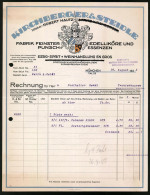 Rechnung München 1925, Fabrik Edelliköre Und Punsch, Kirchberger & Steidle, Wappen  - Other & Unclassified