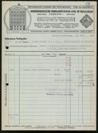 Rechnung Hannover-Linden 1939, Unterelbesche Einkaufs-Kom.-Ges. W. Wallstab, Firmenhaus  - Other & Unclassified