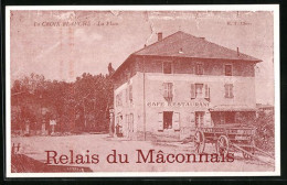Carte De Représentant Berze-la-Ville, Hotel Restaurant La Croix Blanche,  Vue De Hotels  - Zonder Classificatie